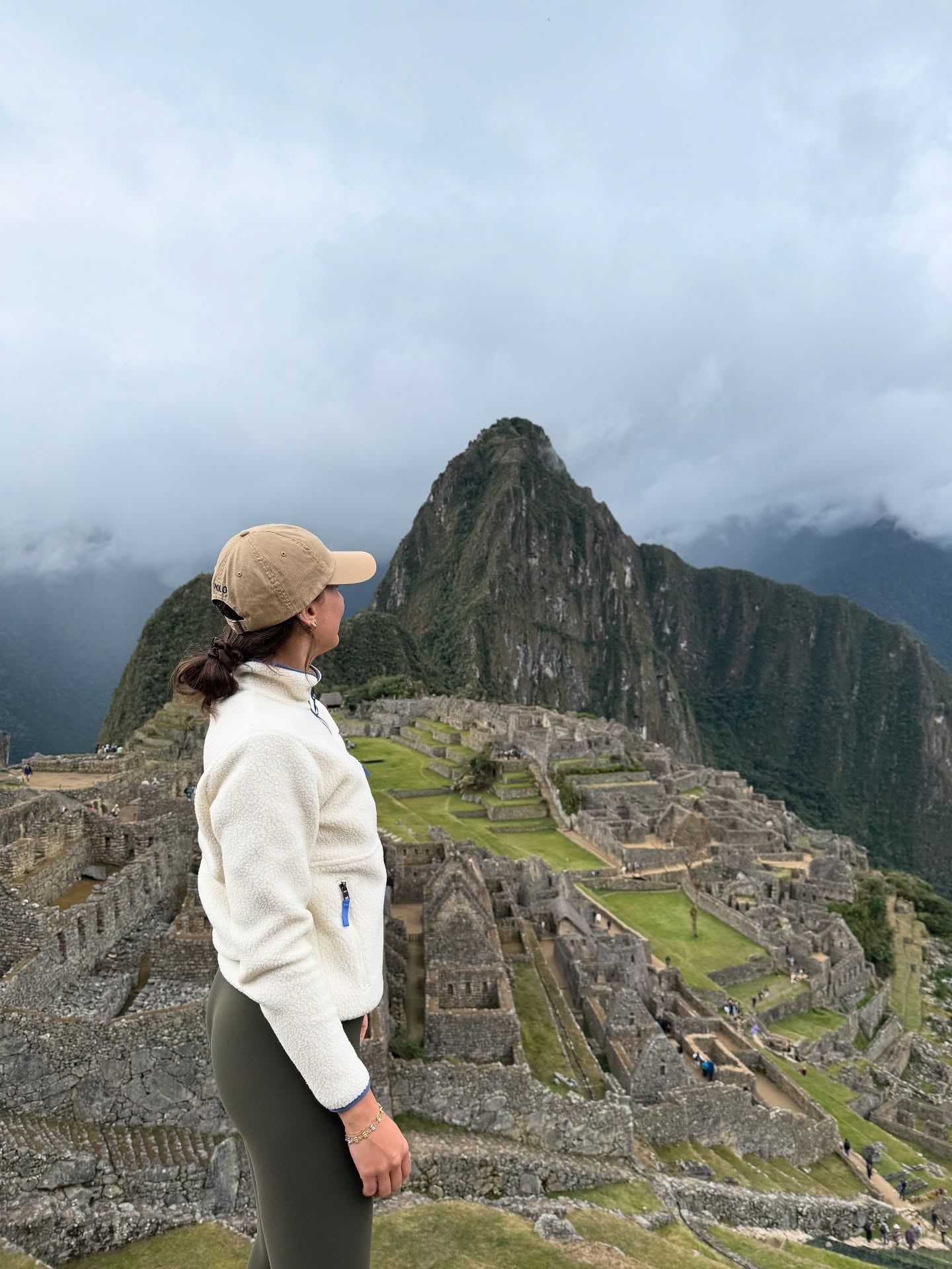 Besökare på Machu Picchu-tur